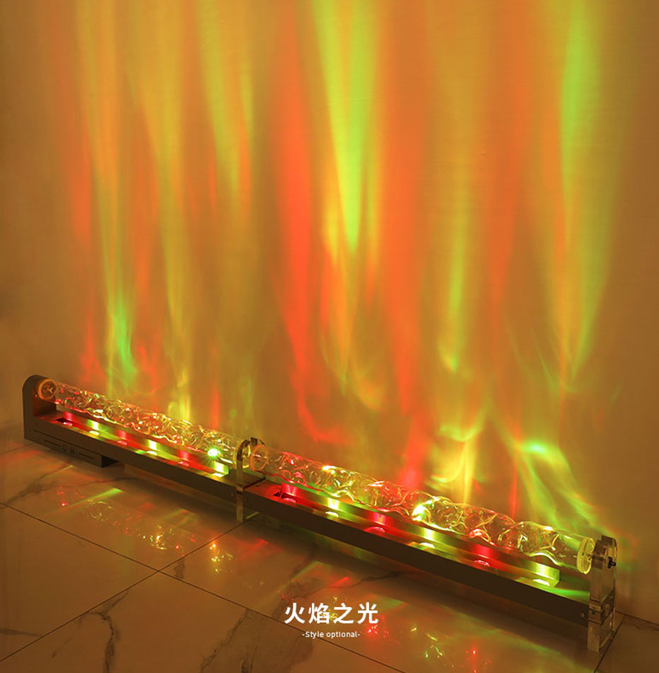 30W LED室内水纹灯LW01045火焰之光效果图